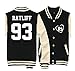 Fanstown fashion Rock bands baseball jacket baseball jacket hoodie with accessories black