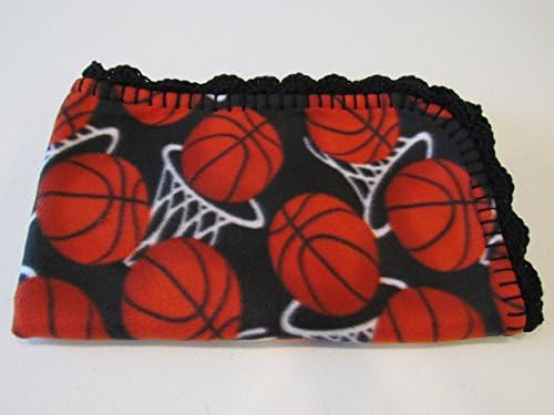 Basketball Themed Baby Blanket