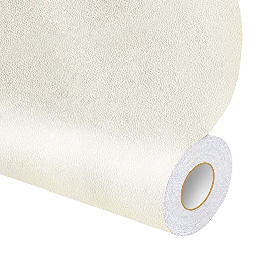 DXBULL Large Leather Repair Patch 17.3x78.7 inch Repair Tape Self-Adhesive for Furniture Sofas Car Seats Chair Couches Handbags Jackets Decorative Home Hotel Wall (Beige)