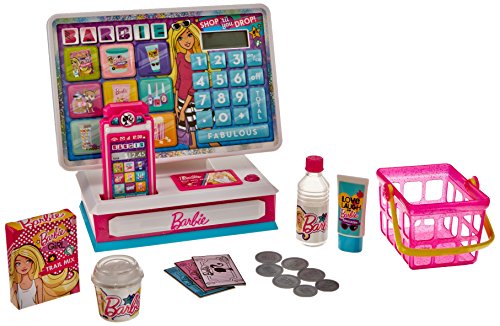 Barbie blinging cash register toy