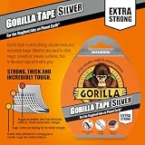 Gorilla 3044900 Polymer Cloth Tape Silver 48mm x 32m Weather Resistant Strong view 3