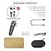 KojinTora Wireless Headphones Bluetooth Earbuds Earpiece - Stereo Headsets - Mini Cordless Hands Free Earphones - for Apple iPhone Samsung Windows Android Smartphones - with Charging Case Station