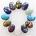 Mz Unisex-adult's 12pcs 25x18x6mm Mixed Gemstone Oval CAB Cabochon