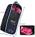 GreEco 4 Pcs Packing Cubes Plus 1 Pc Laundry Bag and 1 Pc Shoe Bag Aqua Blue