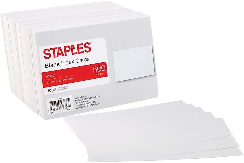 staples 4x6 labels