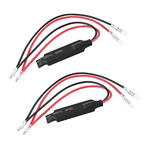 LED Belastingsweerstand, 2 Stuks 12V 10W Universele Motorfiets LED Richtingaanwijzer Belastingsweerstand Fix Fout Flash…