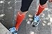 Mojo Sports Compression Socks for Recovery with Elite Design | Orange Medium