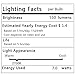 Bogao G9 Base 75-SMD 2835 7W LED Light Bulb, 3000K (warm White) 500-550LM, Equivalent to 60W Halogen Lamp Replacement, AC 110V-130V, 360 Omni-direction Beam Angle, Non-dimmable Pack of 4