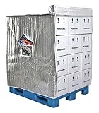 Pallet Cover, Insulated, 48 In D x 40 In L