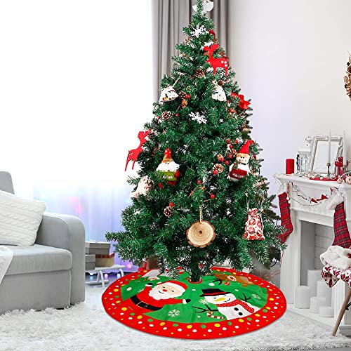 6 Feet Christmas Tree Collapsible with LED Strings Lights Tree Skirt