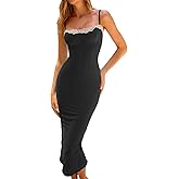 CHYRII Women 2025 Summer Spaghetti Straps Floral Maxi Dress Bodycon Party Wedding Guest Dress