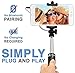 NIRVASENSE Ultra Portable Wired Selfie Stick No Bluetooth Pairing - No Battery Charging Premium & Sturdy Design Best Pocket Sized Cable Monopod - Compatible with iPhone, Android & All Smartphones