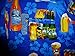 V.H.O Funky Hawaiian Shirt, Beerbottle, Blue, XL