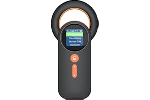 Bluetooth Pet Microchip Reader,Alacrity 3-in-1(2.4GHz Wireless+Bluetooth+USB) Animal Universal Microchip Tag Reader Scanner with 1.44” TFT Screen,800mA*H Rechargeable Battery,240 Pieces Data Storage