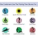 UV Fishing Gloves Sun Protection for Men & Women, Certified UPF50+, Half Finger Glove Kayaking, Paddling, Sailing, Driving, Golfing, Fingerless, Free of Chemicals, Machine Washable, Sand M