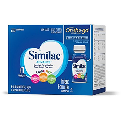 Similac advance infant formula with iron stage 1 ready-…