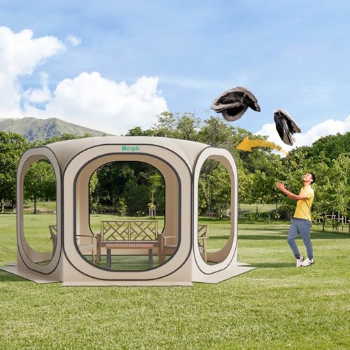 Werph 12x12 Pop Up Screen Tent Review: Instant Mosquito-Free Gazebo image 20
