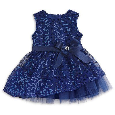 American Girl - Happy Holiday Dress for Dolls + Charm - MY AG 2014