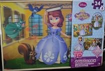 Disney Junior Sofia Lenticular Puzzle 12 by 9 48pieces