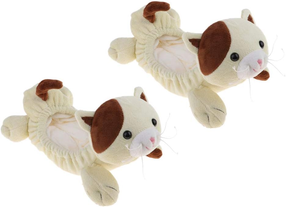 Baosity (1 Pair Elastic Child Adult Terry Ice Hockey Figure Skates Boot Blade Covers Guards Skating Accessories Equipment - Ultra Soft, Super Absorbent - Cat, as described : Sports & Outdoors