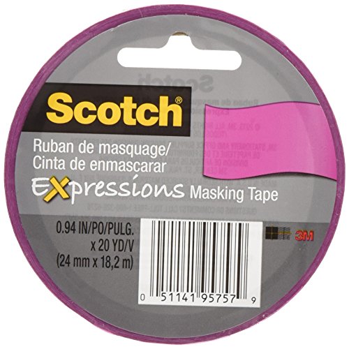 Scotch Decorative Masking Tape Dark Pink