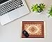 Beautiful Rug Mousepad, Office Decor Desktop Oriental Rug, Computer Mouse Pad, Persian Desk Rug Coaster Mouse Pad