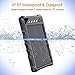 Solar Charger, BEARTWO 10000mAh Upgrade 2020 Solar Phone Charger, Ultra-Compact Portable Charger with Dual USB Backup Battery Pack, Solar Power Bank with Flashlight for Camping, Outdoor Activities