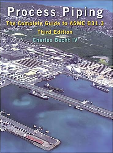 Process Piping The Complete Guide To Asme B31 3 Becht Charles Iv Amazon De Bucher