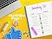 Bullet Planner by Scribbles That Matter - Undated (Ver 2019) - Pre-Printed Weekly, Monthly, Yearly Spreads - Habit Tracker - Get Your Life Organized and Productive Hassle-Free - B5 (Teal)