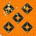 Caldwell Orange Peel 12 Inch Sight-In Targets, 5 Pack