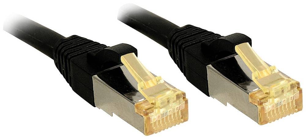 LINDY Cat. 7 Rohkabel Patch Cable S/FTP PIMF LSOH Black 30 m