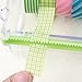 MyLifeUNIT Washi Tape Dispenser, Office Acrylic Tape Holder Dispenser for Desk, 4 Pack