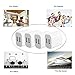 Frerush 2A 5V 2 Port USB Wall Home Travel Charger power adapter plug for Samsung Galaxy S6 Edge S5 S4, Tablet, iPhone SE 6S 6 Plus 5 5C 5S, iPad air, mini, Android, HTC, LG, Nexus (4 Pack Gray)