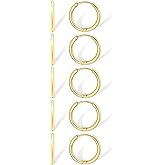 Dainty Small Gold Hoop Earrings for Women Set: 5 Pairs Lightweight 14K Gold Minimalist Huggie Hoop Earrings Cartilage Hoop Earring Helix Earring Tiny Gold Hoops for Women Men 1.6MM Thickness Hypoallergenic Earring Sets for Multiple Piercing