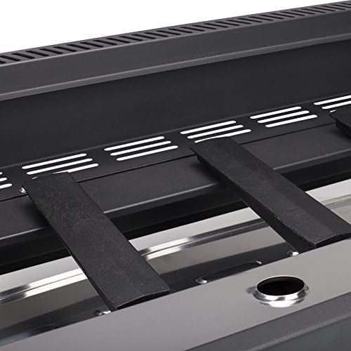 Plancha gaz Campart BA-8453 Vilamoura – 3 brûleurs – Plaque de cuisson en fonte