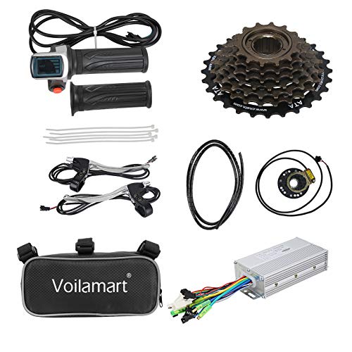 Voilamart Ebike Conversion Kit 26" Rear Wheel 48V 1000W Electric Bike