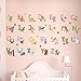 Kids Room Decor Animal Alphabet Wall Decals for Kids Baby Room Removable Peel and Stick Educational Letters for Bedrooms Nursery Decor Art Decal