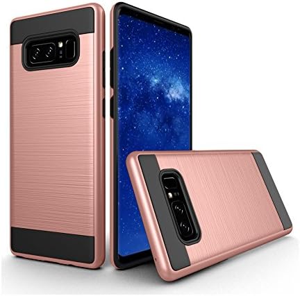Samsung Note 8 Case iPhone X 7/7s Plus Cover Full Cover Pink Rose Gold Black Blue by Meetest 2017 New Version