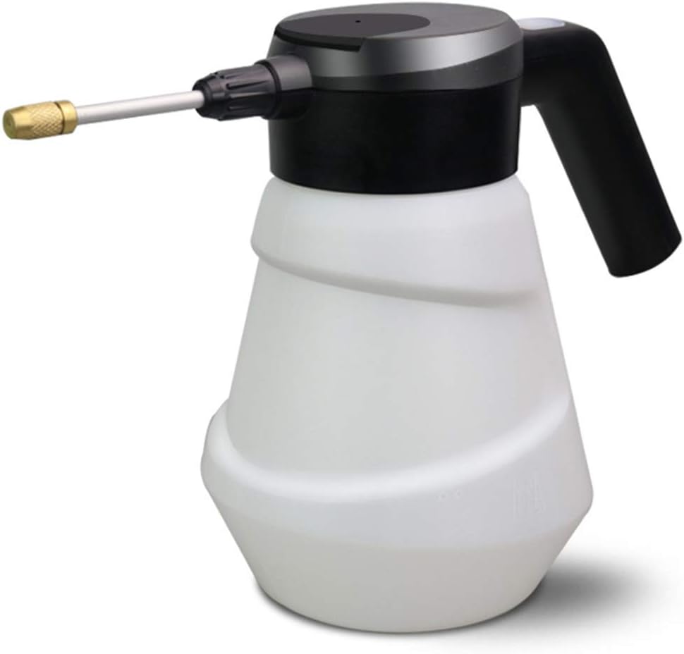 ZGDGG 2L Electric Watering Can Spray Bottle with Plastic Top Pump