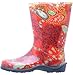 Sloggers Women's Waterproof Rain and Garden Boot with Comfort Insole, Paisley Red, Size 10, Style 5004RD10
