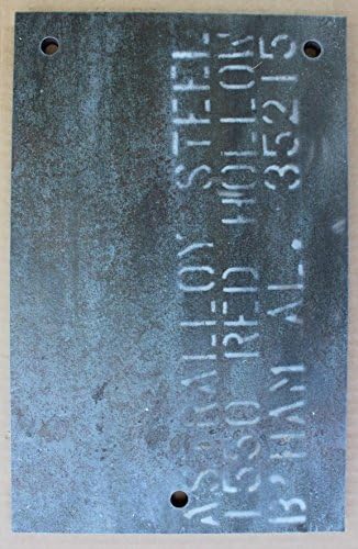 9" x 14" Rectangle Gong Target - 3/8" Thick AR500 Made in USA -!