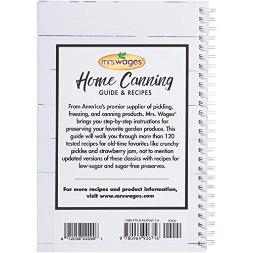 Mrs. Wages Home Canning Guide Pricepulse