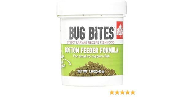 Amazon Com Fluval Bug Bites Bottom Feeder Formula For Small To