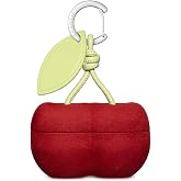 CASETiFY Red Cherry AirPods Pro 3 Case with Ring [2-in-1 Earbuds Case &amp; Stylish Bag Charm/Easy Attachment/Shockproof]