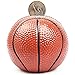 FORLONG Ceramic Basketball Piggy Bank for Boys, Sports Coin Bank, Bedroom Decor Money Box-M