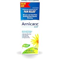 Boiron Arnicare Gel 120g for pain relief, Muscle pain and joint pain. Eases resorption of bruises and inflammatory oedema cau