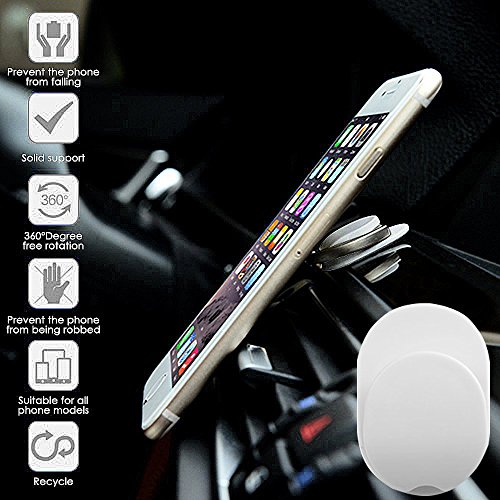 iSTOYO Cell Phone Ring Holder Universal Smartphone Ring Grip Stand Car Mount 360° Rotation for iPhone, iPad, Samsung, HTC, Google Pixel, Nokia, LG, Tablets - 4 Piece - Thumbnail 5