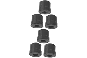 OSOLADY 6pcs Trombone Slide Pads Set Rubber End Tip Bumpers Soft Cushions for Brass Instruments Noise