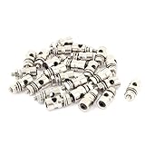 25PCS Adjustable Pushrod Connector 2.1 x 1.8mm Linkage Stoppers