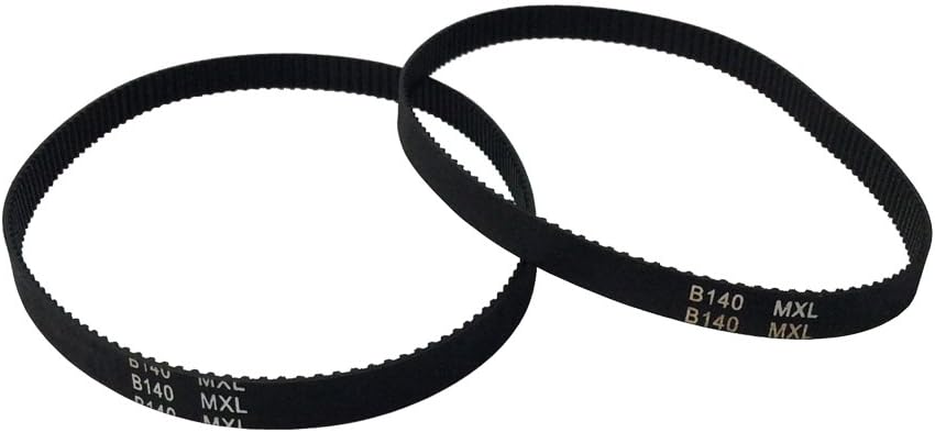 BEMONOC Closed Loop B140MXL/112MXL Timing Belt Teeth Number 140 Width 6mm Length 284.48mm for Motor Belt 10Pcs/Pack
